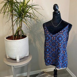 Navy Blue Spaghetti Strap Top